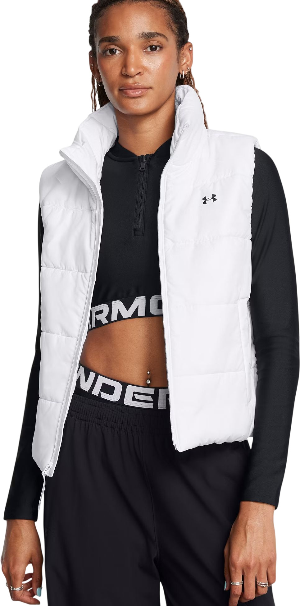 

Утепленный жилет женский UNDER ARMOUR LW INSULATE VEST белый XS, LW INSULATE VEST