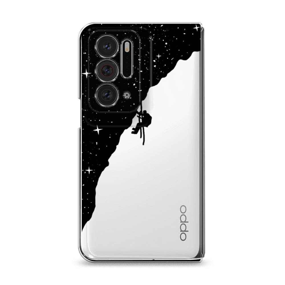 

Чехол Awog на Oppo Find N "Скалолаз в космосе", Разноцветный, 259650-4