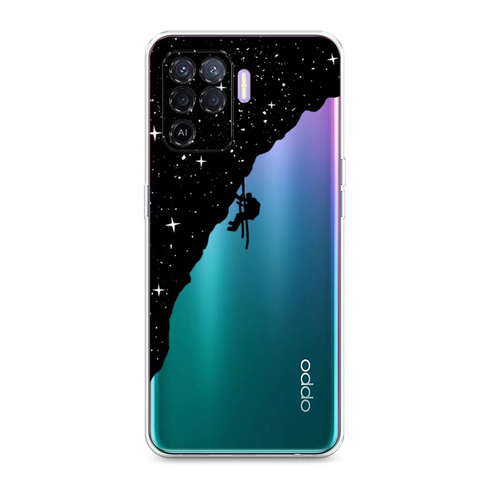 

Чехол Awog на Oppo Reno 5 Lite "Скалолаз в космосе", Разноцветный, 255150-4