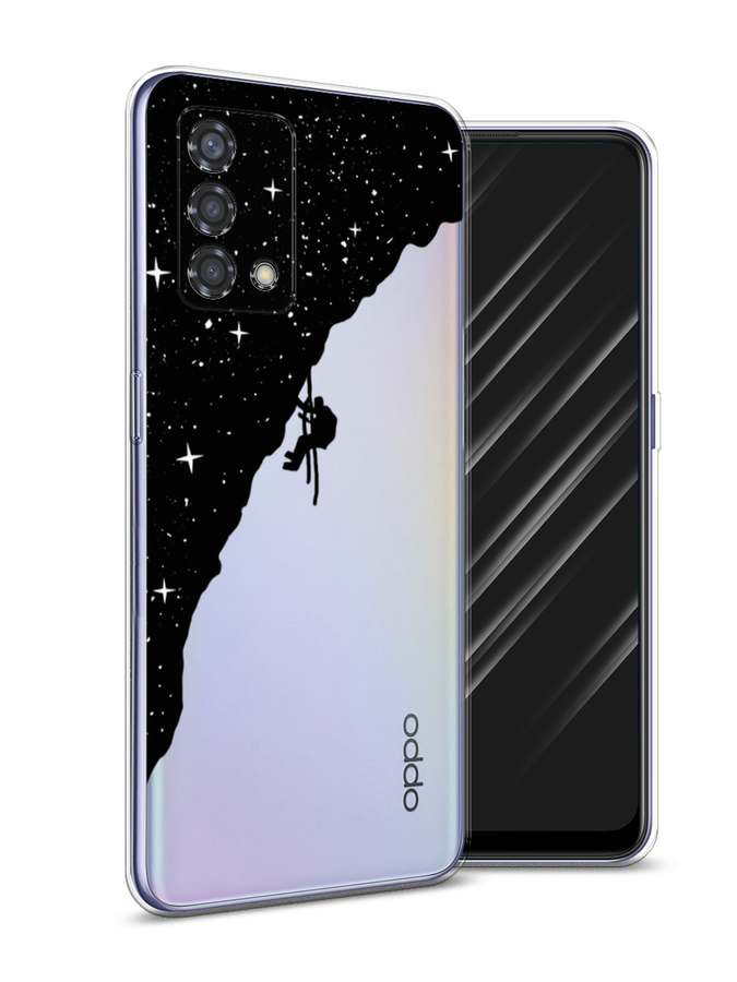 

Чехол Awog на Oppo Reno 6 Lite "Скалолаз в космосе", Разноцветный, 259550-4