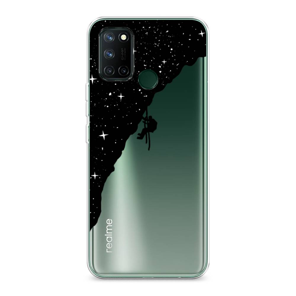 

Чехол Awog на Realme 7i "Скалолаз в космосе", Разноцветный, 253950-4