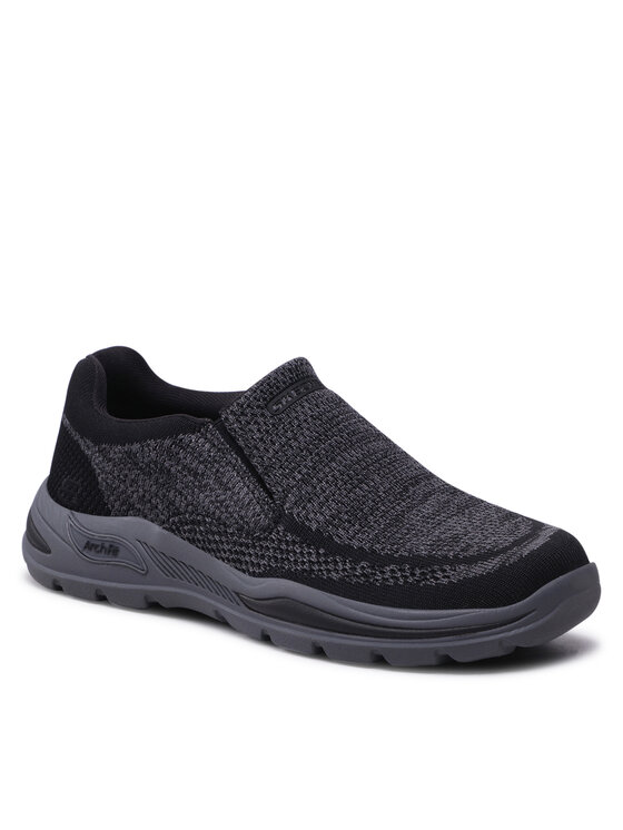 фото Полуботинки vaseo 204495/blk skechers черный 42,5 eu