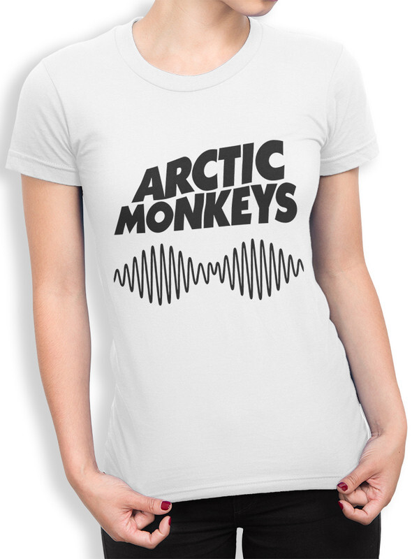 фото Футболка женская design heroes arctic monkeys белая 2xl