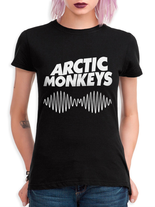 фото Футболка женская design heroes arctic monkeys черная 2xl