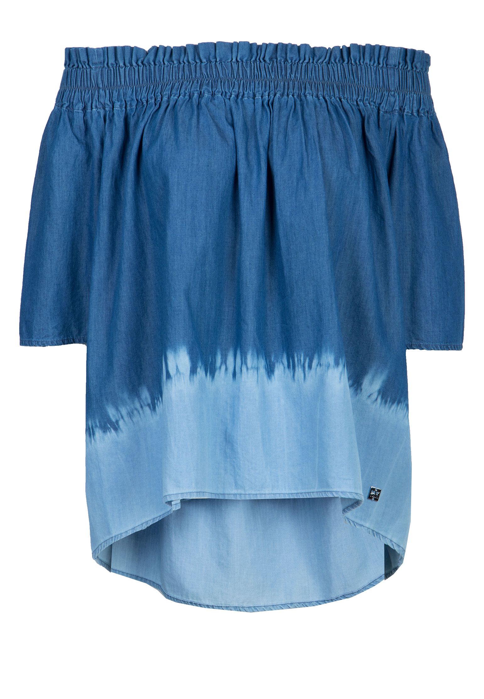 Блуза женская MYTWIN 97346 синяя S