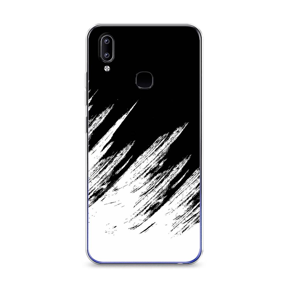 

Силиконовый чехол "Черно белые брызги" на Oppo Reno 5 Pro, 256750-3