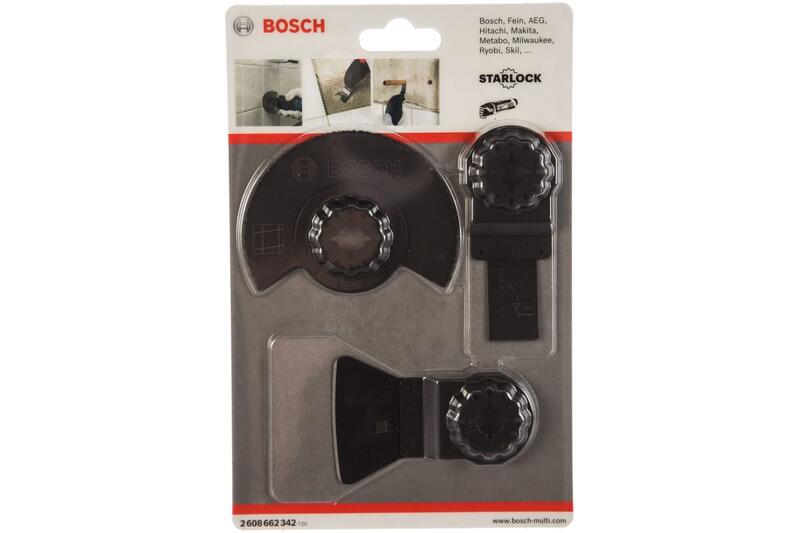 

Bosch Набор полотен по плитке (3 шт.) Bosch 2608662342