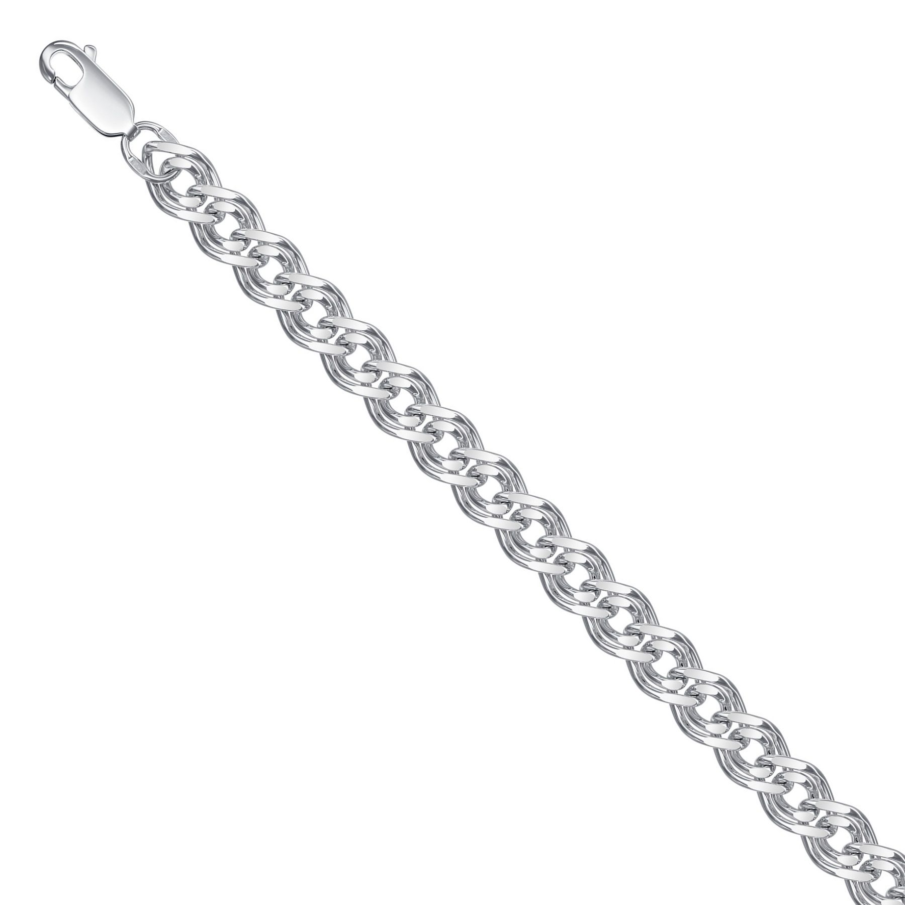 

Цепочка из серебра 50 см Красцветмет НЦ 22-200Ю-3-100, НЦ 22-200Ю-3-100