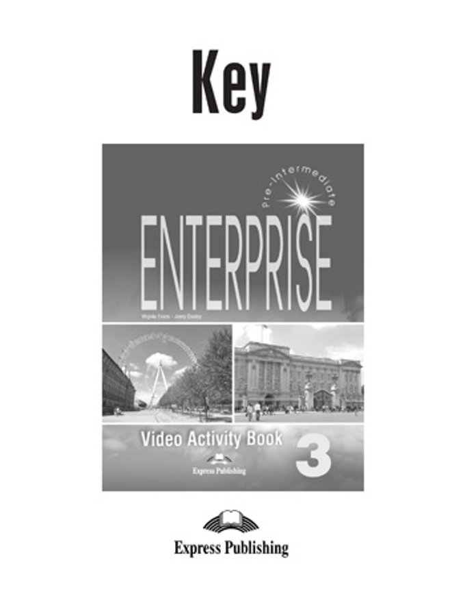 

Enterprise 3 Video Activity Book Key