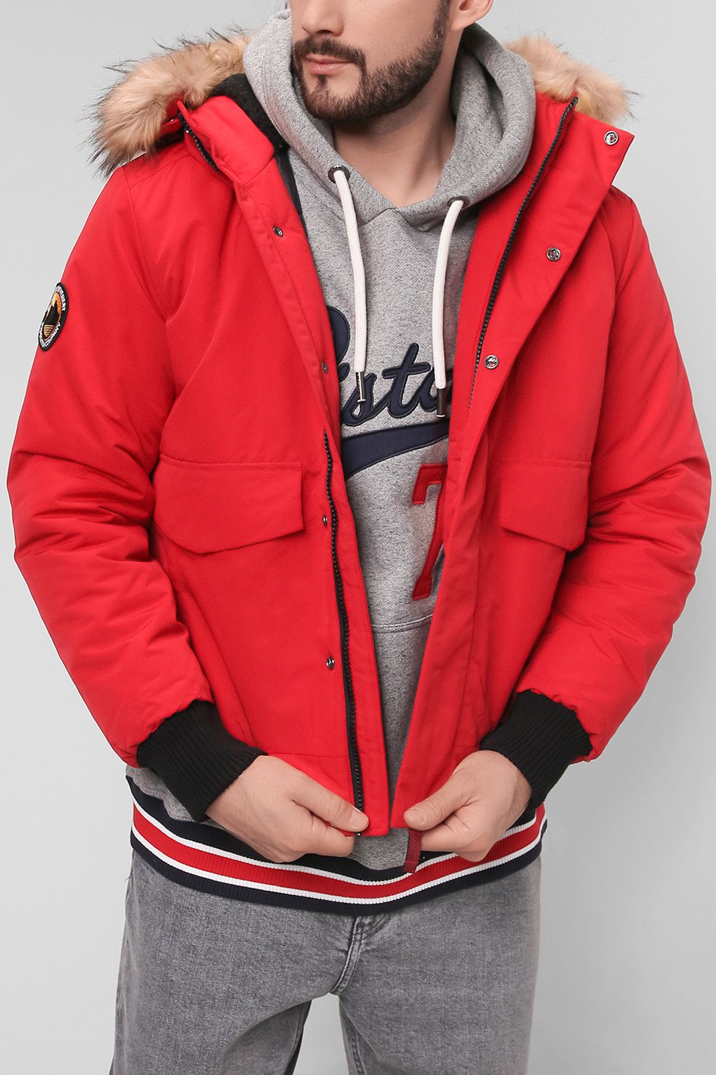 

Куртка мужская Superdry M5011113A красная M, M5011113A