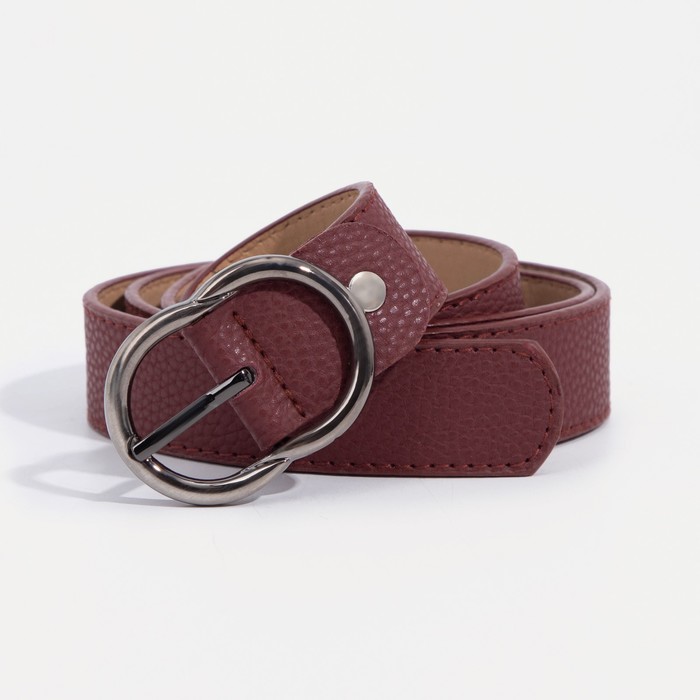 

Ремень женский NoBrand 5140260 бордовый, 110 см, 5140260