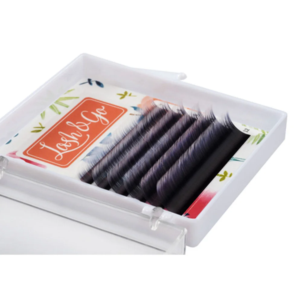 

Ресницы Lash&Go Фиолетовые 6 линий mix изгиб D толщина 0,07 длина 8-13