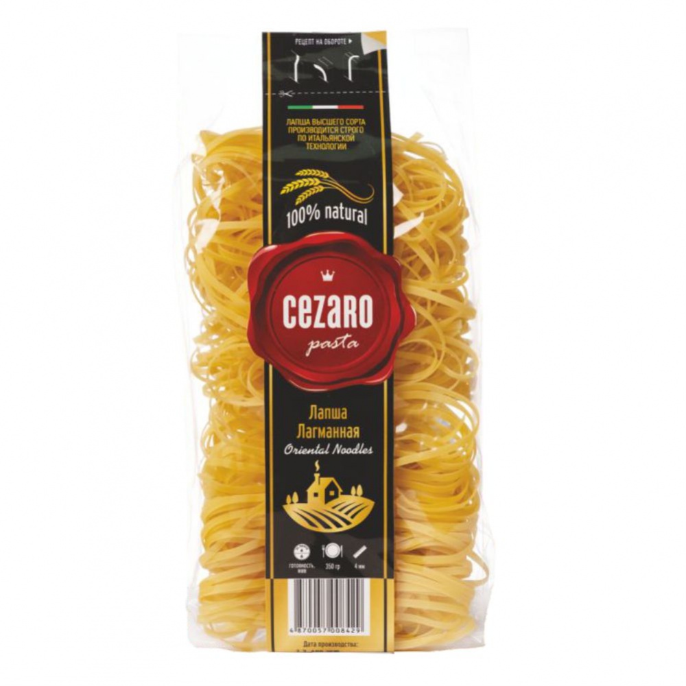 

Лагманная лапша CEZARO, 350 г