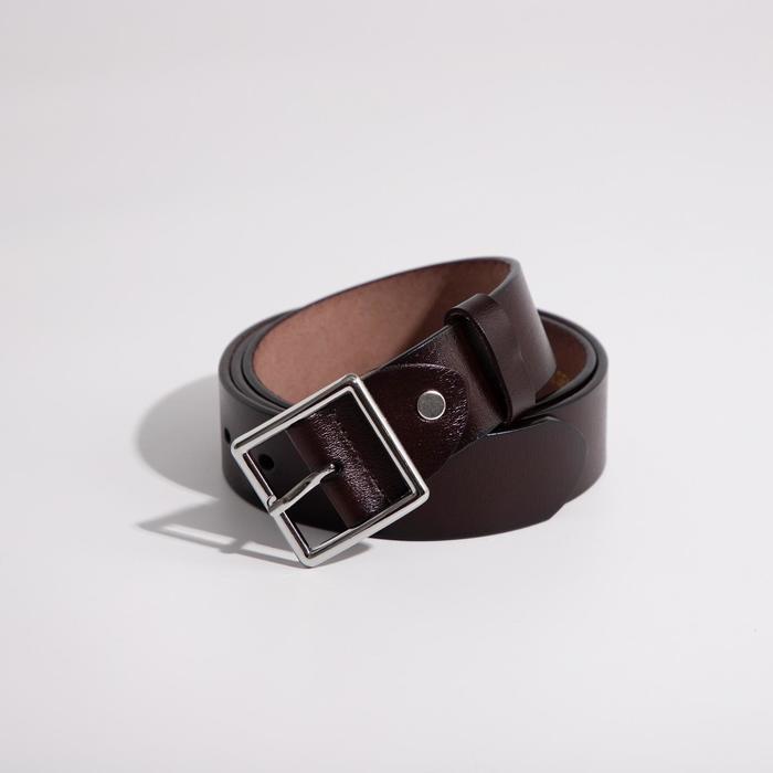 

Ремень женский NoBrand 6896979 коричневый, 115 см, 6896979
