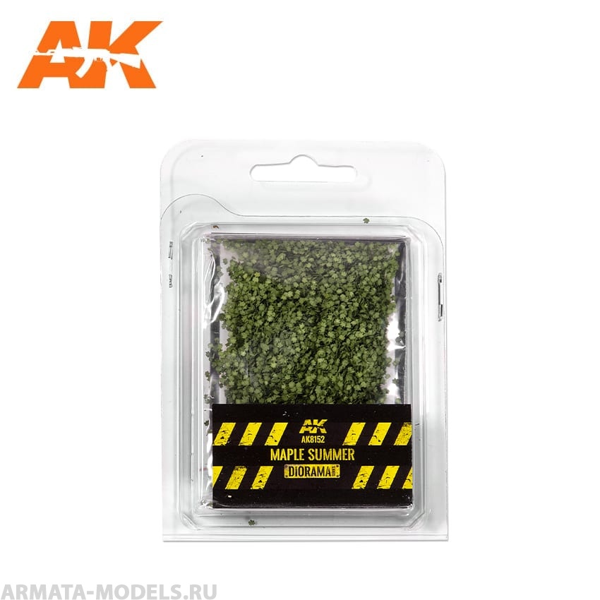 

AK8152 Имитация листвы для макетов и диорам MAPLE SUMMER LEAVES