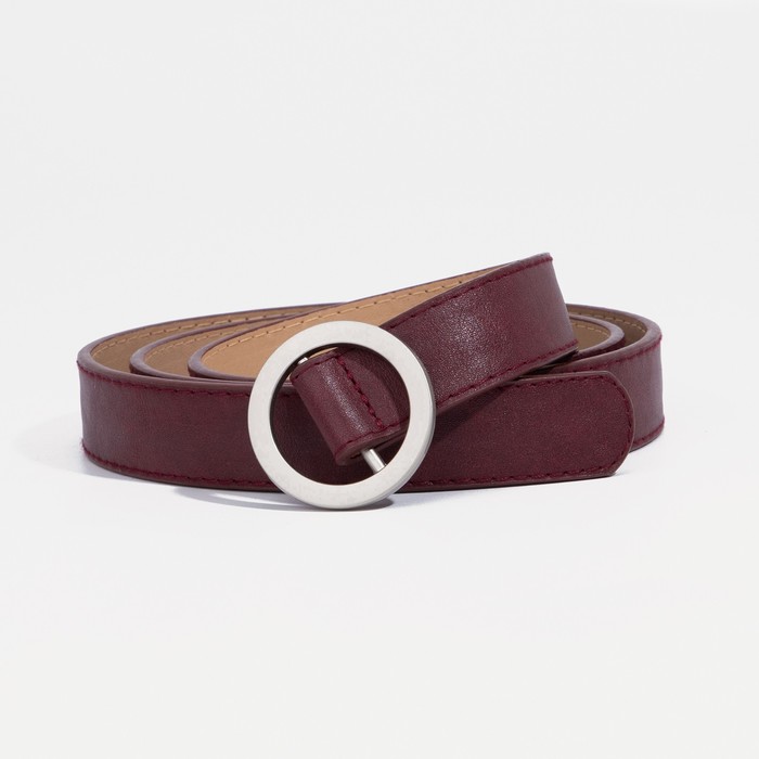 

Ремень женский NoBrand 5140564 бордовый, 110 см, 5140564