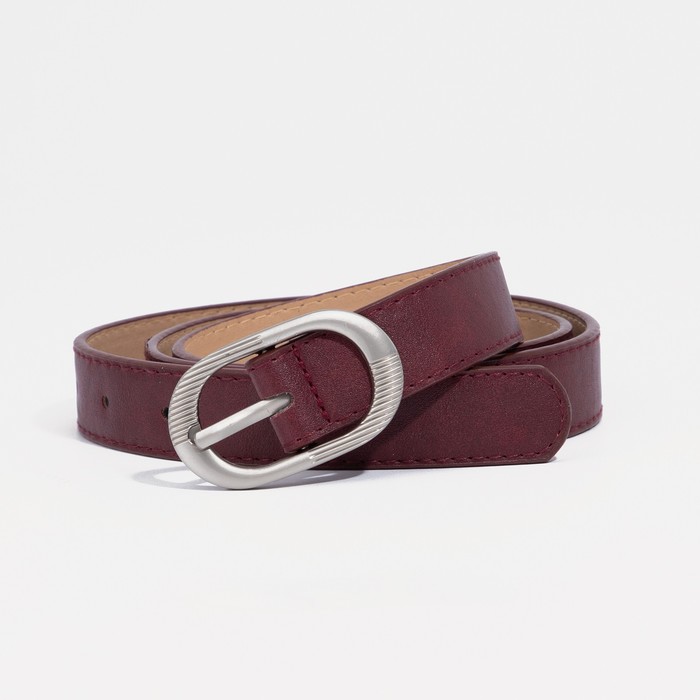 

Ремень женский NoBrand 5140488 бордовый, 110 см, 5140488
