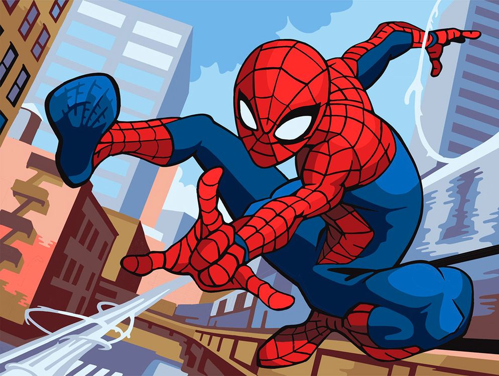 

Картина по номерам Фрея Spider-Man, Фрея Spider-Man