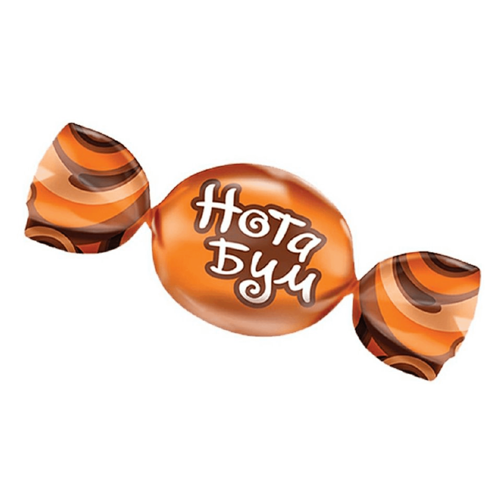 Жевательные конфеты KDV Нота Бум с шоколадно-ореховой начинкой 500 г