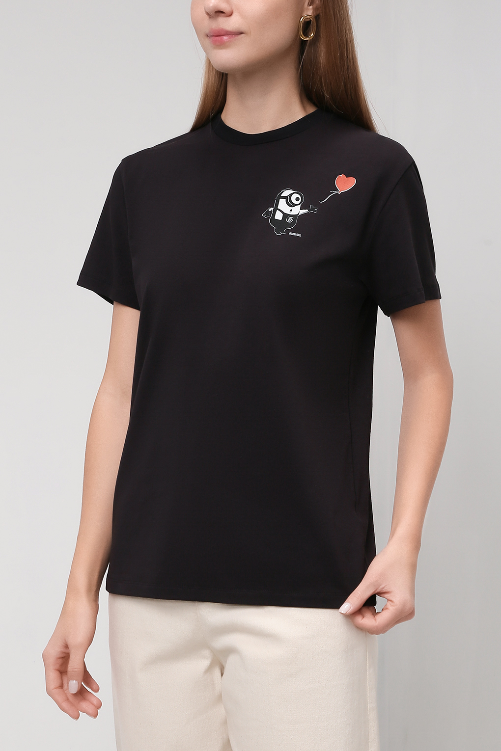 

Футболка женская COLORPLAY CP210812104MN-001 черная XS, CP210812104MN-001