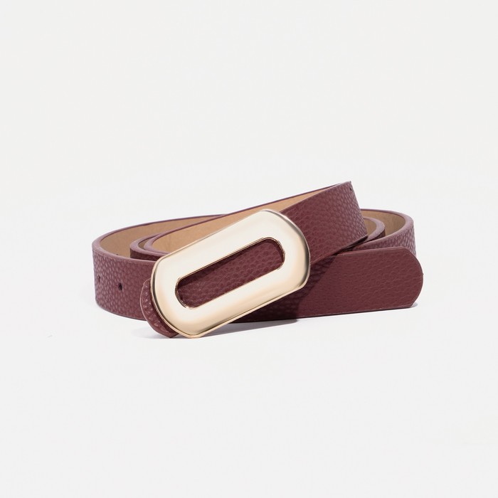

Ремень женский NoBrand 5140264 коричневый, 110 см, 5140264
