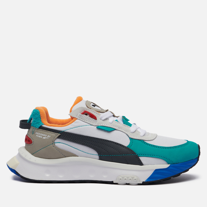 фото Кроссовки puma wild rider layers белые 38 eu