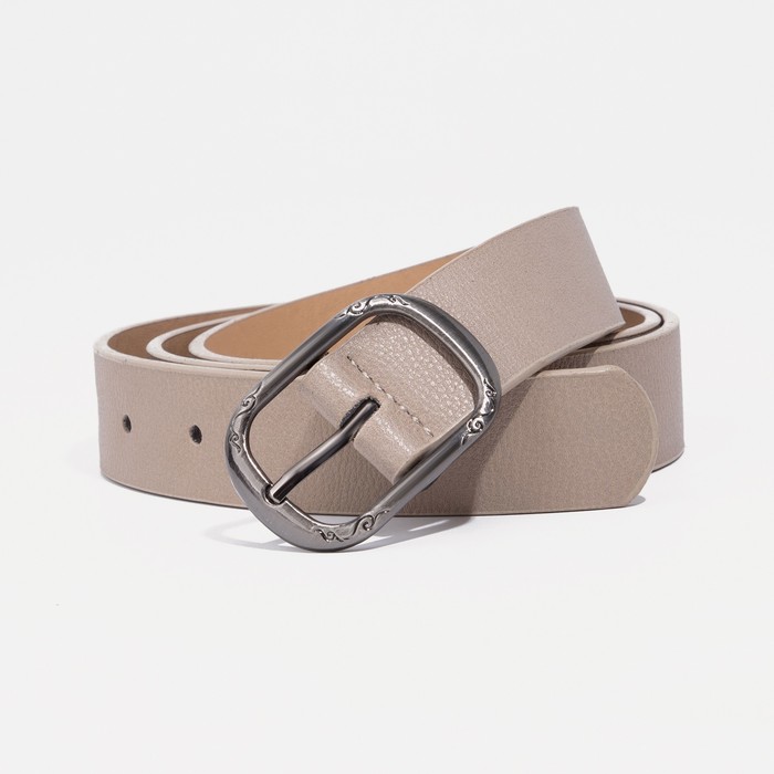 

Ремень женский NoBrand 5140368 бежевый, 110 см, 5140368