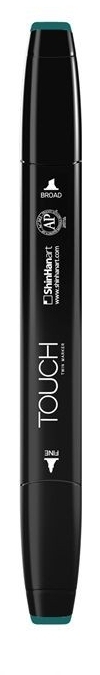 

Маркер Touch Twin 050 зеленый лес BG50 зеленый, SH-1110050