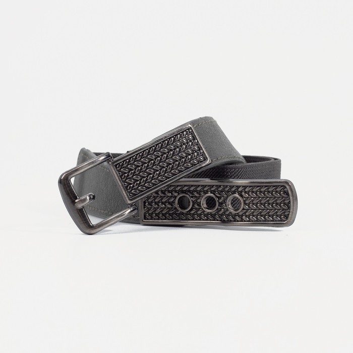 

Ремень женский NoBrand 5140636 серый, 115 см, 5140636