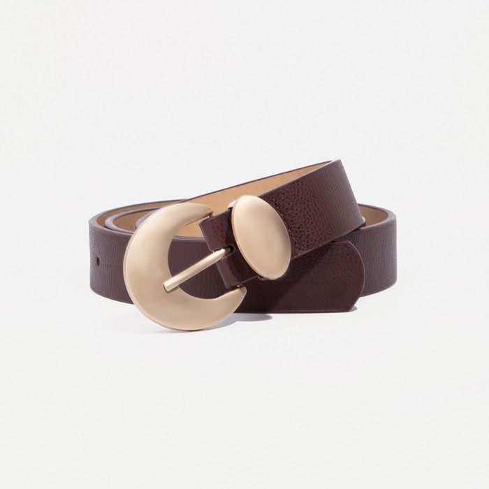 

Ремень женский NoBrand 5140399 коричневый, 110 см, 5140399