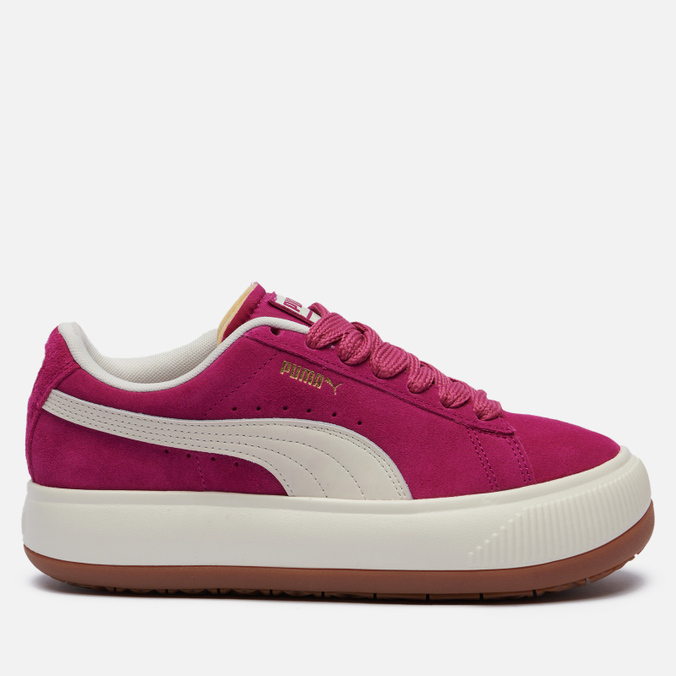 фото Кеды женские puma suede mayu up розовые 40 eu