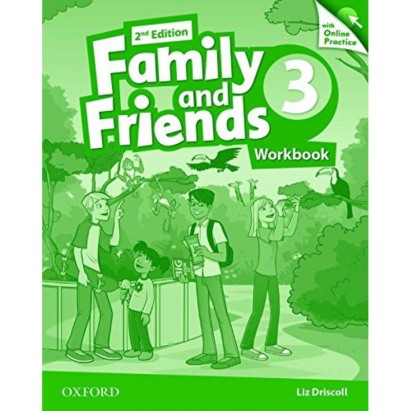 фото Книга family and friends (2nd edition). 3 workbook & online skills practice pack oxford