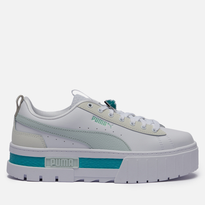 фото Кеды женские puma mayze crystal galaxy белые 40 eu