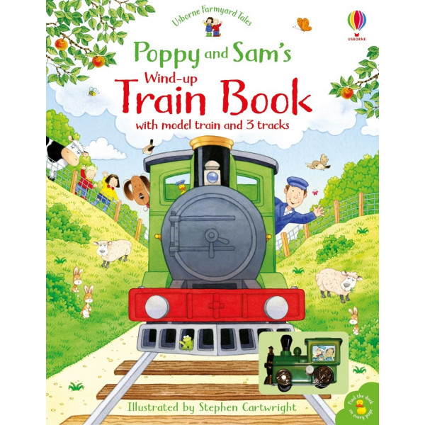 

Usborne Wind-Up Poppy and Sam's Train Board Book