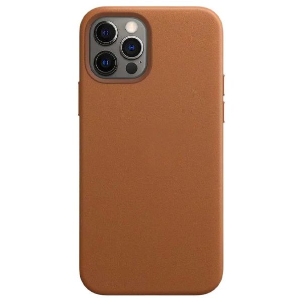 

Чехол Leather Case для iPhone 11 (3), коричневый