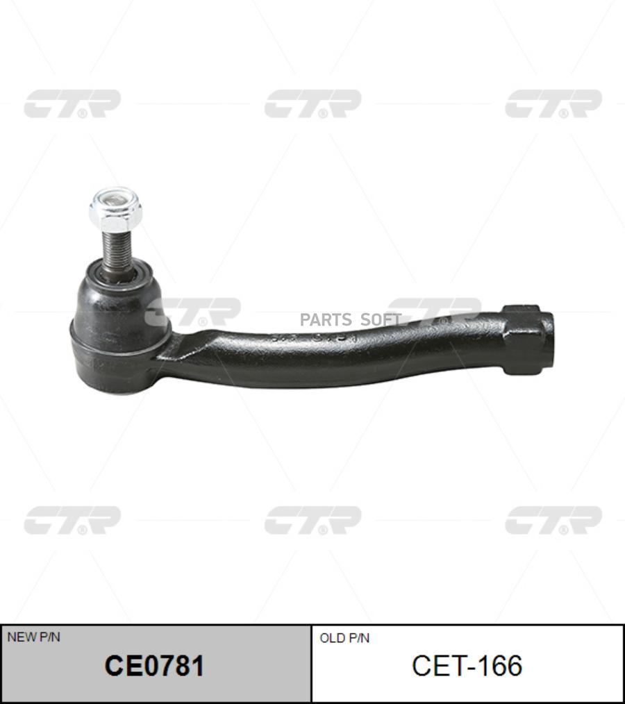 

CTR Наконечник рт TOYOTA YARIS 05- прав. CTR CET-166