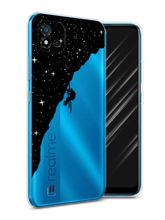 

Чехол Awog на Realme C11 (2021) "Скалолаз в космосе", Разноцветный, 257550-4