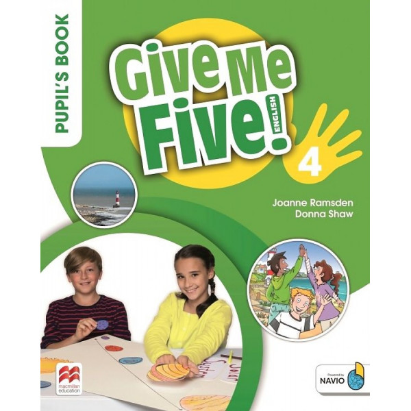 фото Give me five! level 4. pupil's book pack with navio app macmillan