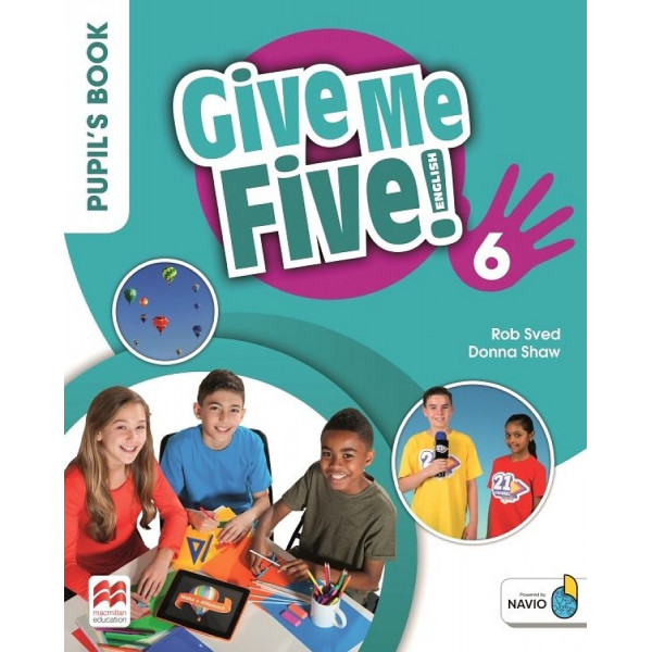 фото Give me five! level 6. pupil's book pack with navio app macmillan