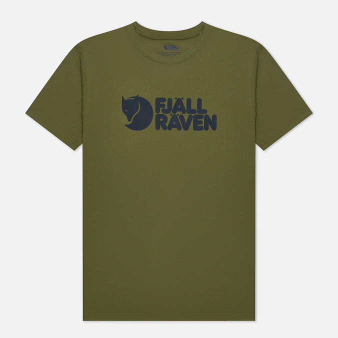 

Мужская футболка Fjallraven Fjallraven Logo зелёный, Размер S, Fjallraven Logo