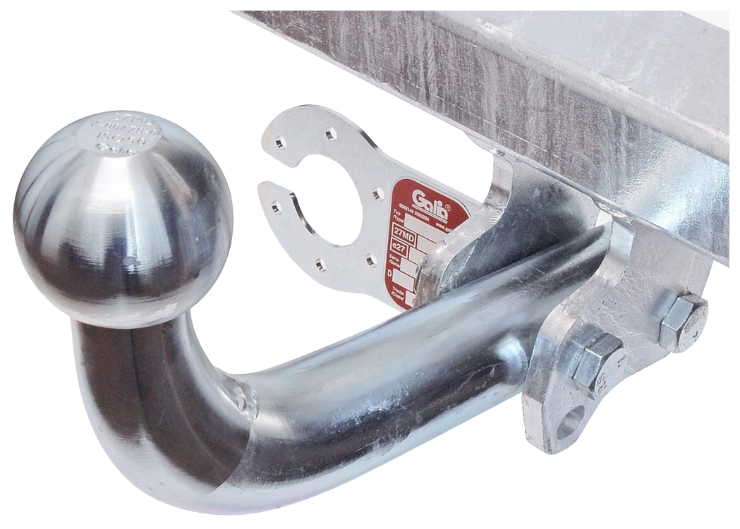 

Фаркоп оцинкованный Hyundai H1 платформа 2001-2008 условно-съемное крепление шара, H039A