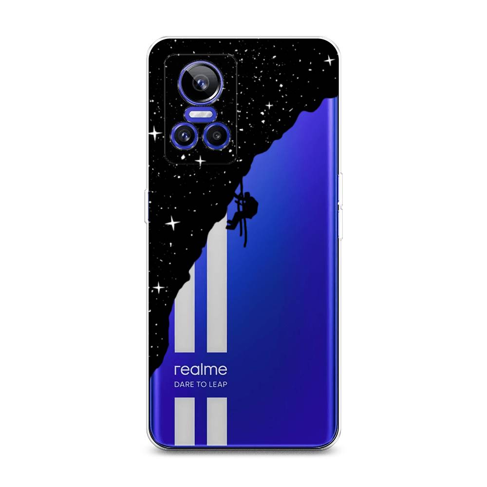 

Чехол Awog на Realme GT Neo 3 "Скалолаз в космосе", Разноцветный, 259050-4
