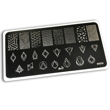 

Пластина для стемпинга AWIX Professional, №0050, Прозрачный