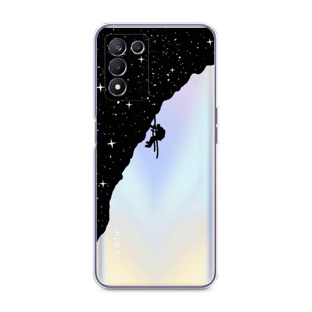 

Чехол Awog на Realme Q3s "Скалолаз в космосе", Разноцветный, 257950-4