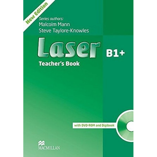 фото Книга для учителя laser b1+. teacher's book + dvd + digibook pack + ebook macmillan