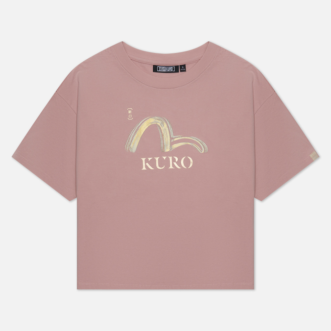 

Женская футболка Evisu Brush Effect Seagull Printed розовый, Размер XS, Brush Effect Seagull Printed