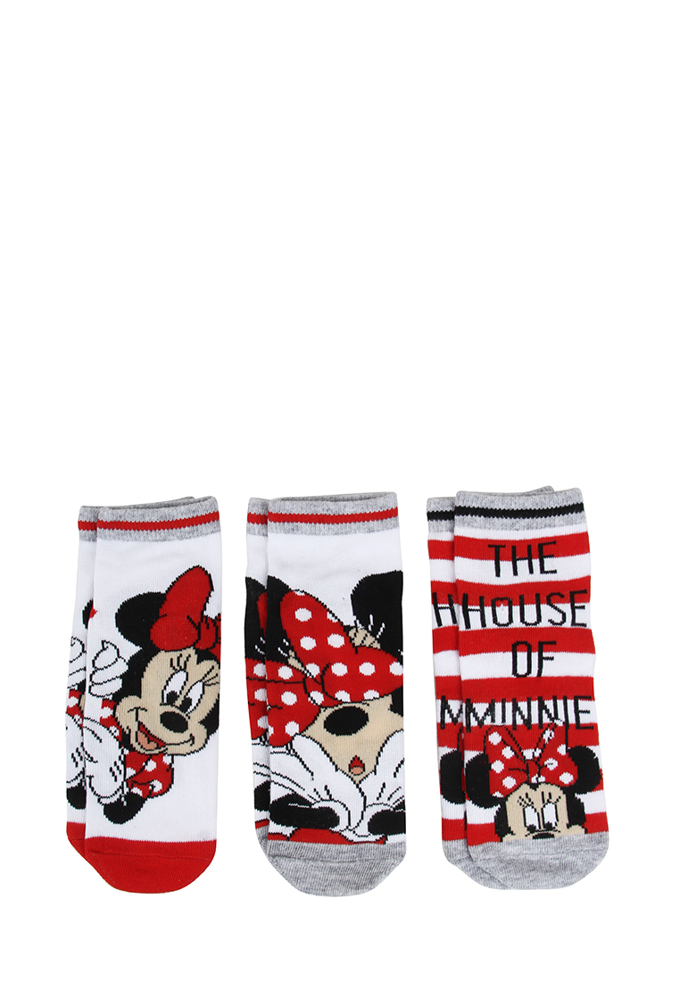 фото Носки детские minnie mouse l0372 цв. разноцветный р. 14-16