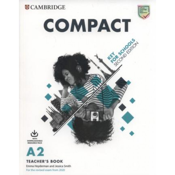 фото Книга для учителя compact. key for schools. teacher's book with downloadable class audio cambridge university press