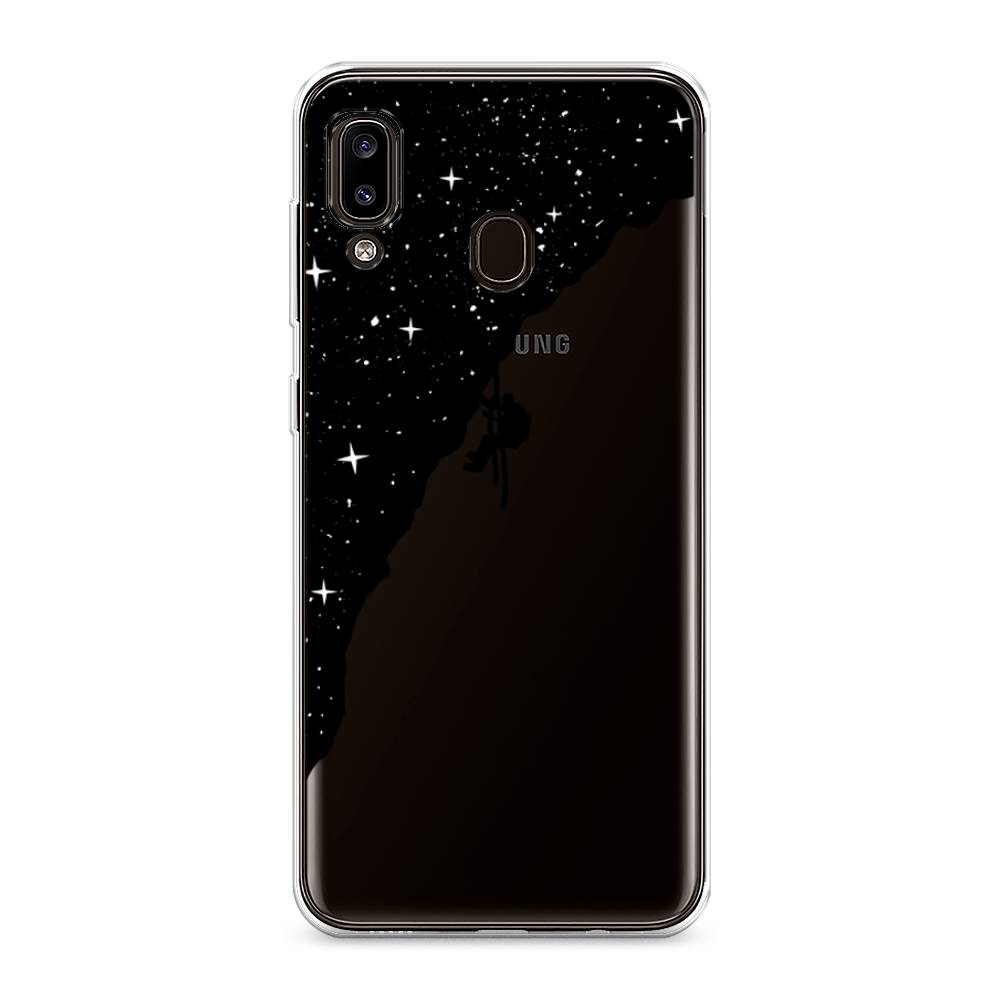

Чехол Awog на Samsung Galaxy A30/A20 "Скалолаз в космосе", Разноцветный, 27550-4