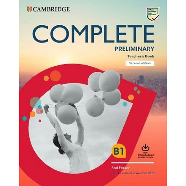 фото Книга для учителя complete preliminary. teacher's book with downloadable resource pack cambridge university press